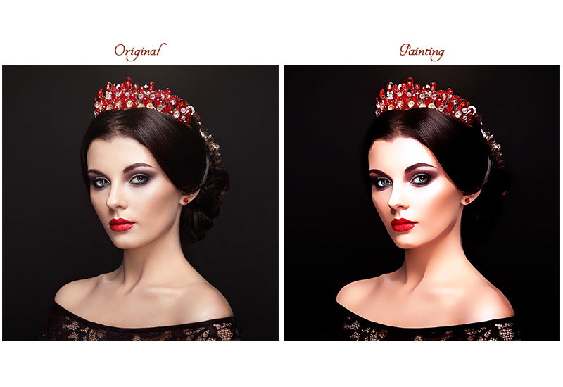 15-In-1 Oil Painting Photoshop Actions Bundle - Artixty