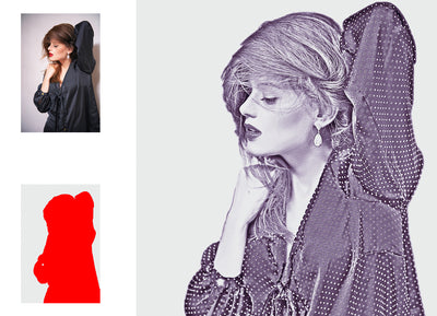10 Engraving Effect Photoshop Actions Bundle - Artixty