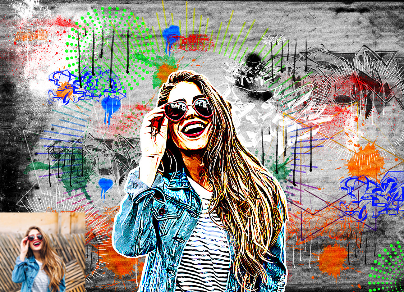 16 Vector Photoshop Actions Bundle - Artixty