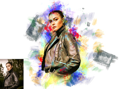 The Surprised Effect Photoshop Actions Bundle - Artixty
