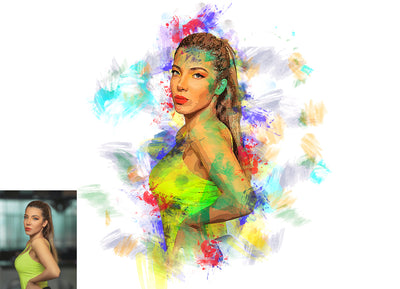 The Surprised Effect Photoshop Actions Bundle - Artixty