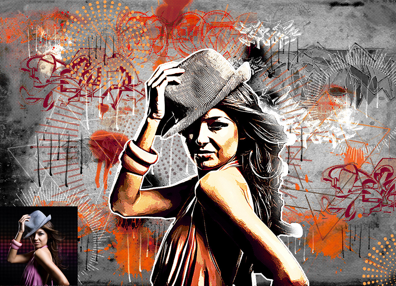 16 Vector Photoshop Actions Bundle - Artixty