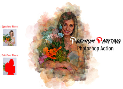 Pro Art Effect Photoshop Actions Bundle - Artixty