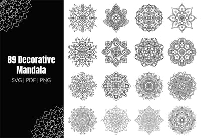 350+ Super Mandala Designs Bundle-Templates-Artixty