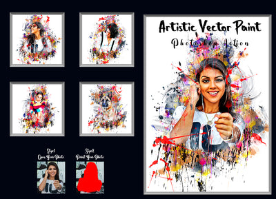 15-In-1 Realistic Effects Photoshop Actions Bundle - Artixty