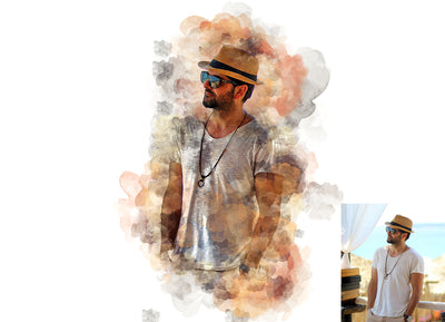 Pro Art Effect Photoshop Actions Bundle - Artixty