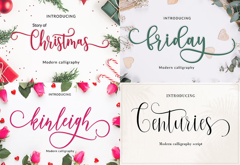 The Swirly Bundle Of Fonts and Presentation Templates - Artixty