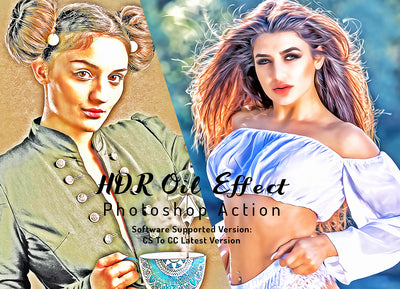 15-In-1 Realistic Effects Photoshop Actions Bundle - Artixty