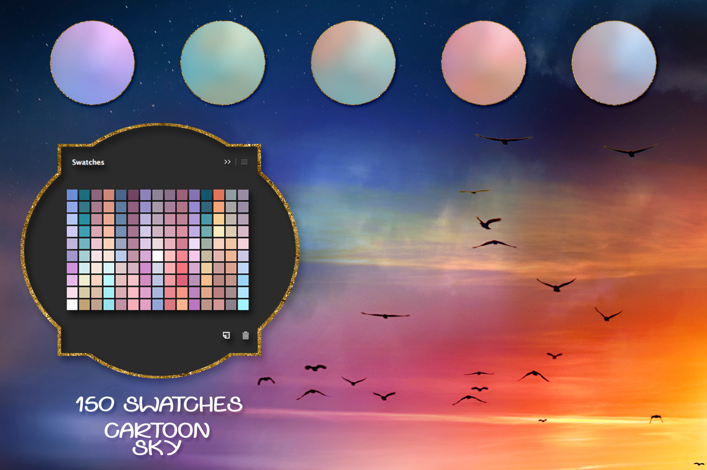 Massive Photoshop & Illustrator Swatches Bundle - Artixty
