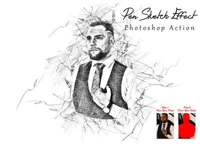Pro Art Effect Photoshop Actions Bundle - Artixty