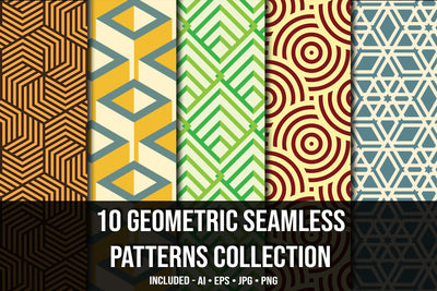 All In One Unique Seamless Patterns Collection-Graphics-Artixty