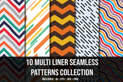 All In One Unique Seamless Patterns Collection-Graphics-Artixty