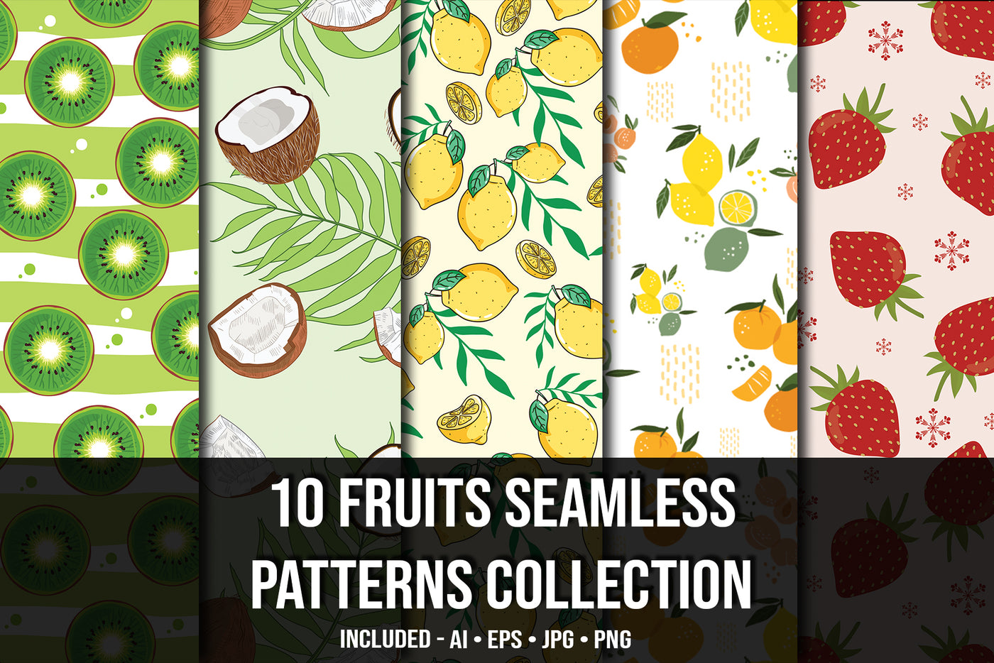 All In One Unique Seamless Patterns Collection-Graphics-Artixty