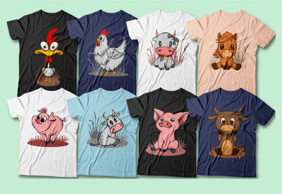 The Fancy T-Shirt Designs Bundle - 375+ Designs-Templates-Artixty