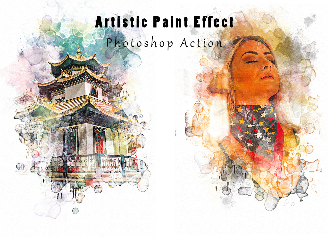 15-In-1 Realistic Effects Photoshop Actions Bundle - Artixty