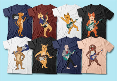 The Fancy T-Shirt Designs Bundle - 375+ Designs-Templates-Artixty