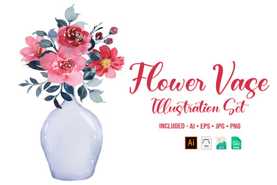 1090 Prestigious Watercolor Illustrations Bundle-Graphics-Artixty