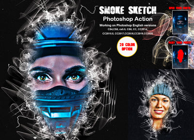 11-In-1 Smoke Photoshop Actions Bundle - Artixty