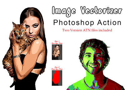 16 Vector Photoshop Actions Bundle - Artixty
