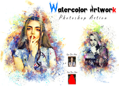 Pro Art Effect Photoshop Actions Bundle - Artixty