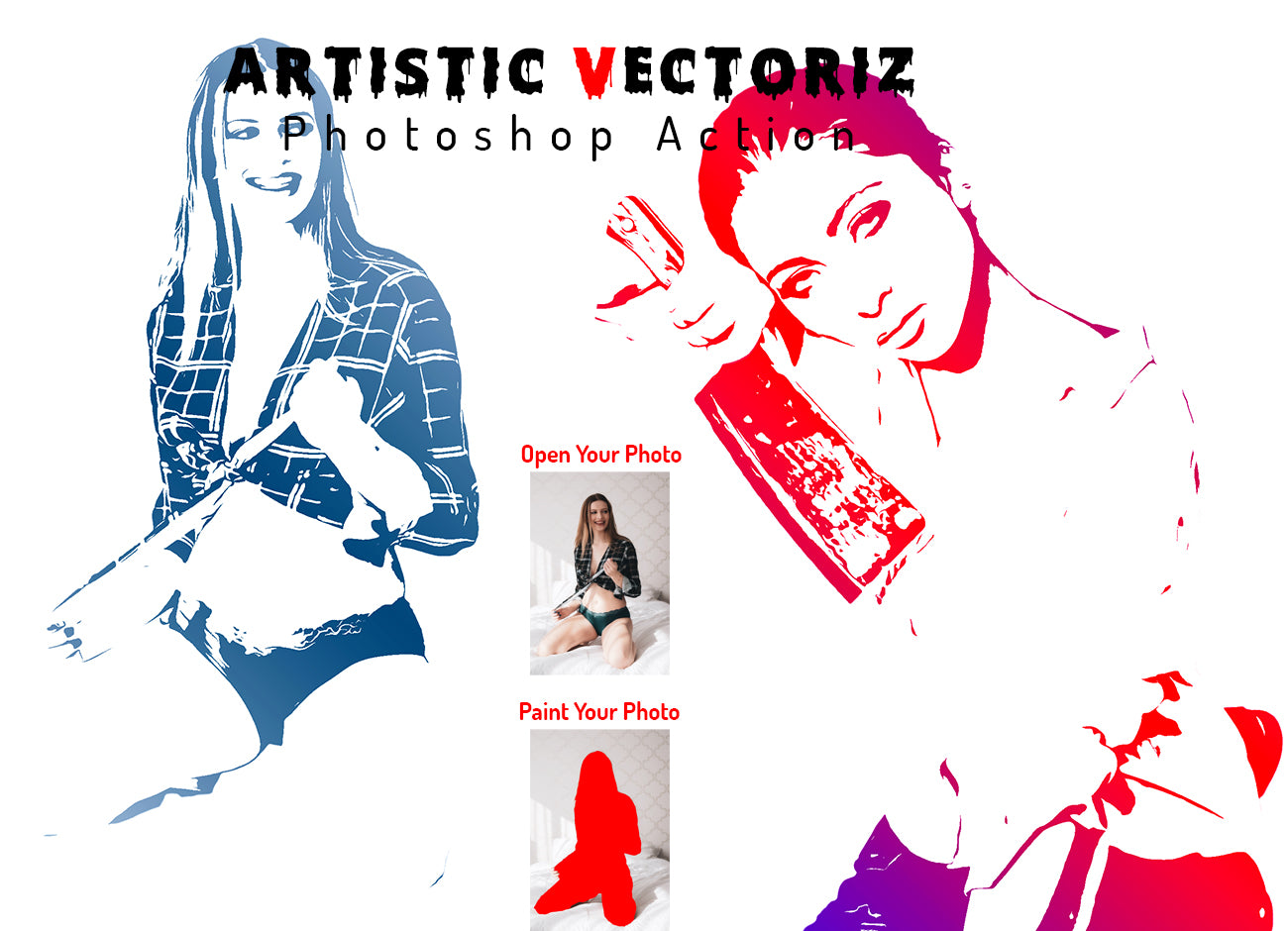 The 14-in-1 Sassy Photoshop Actions Bundle-Add-Ons-Artixty