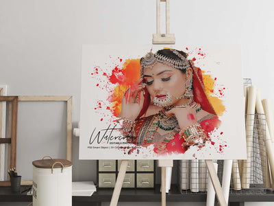The Massive Watercolor Effect Photo Templates Bundle - Artixty