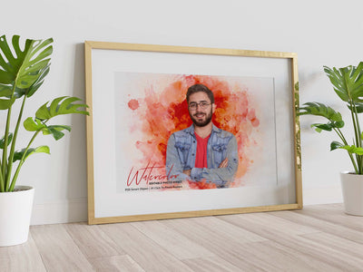 The Portrait Watercolor Photo Effects Bundle - Artixty
