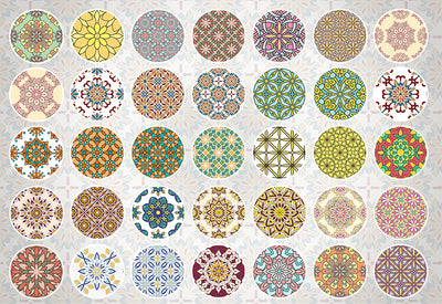 214+ Lovely Seamless Vector Patterns Bundle-Graphics-Artixty