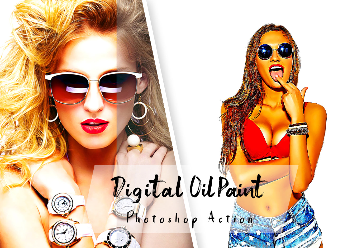 The Surprised Effect Photoshop Actions Bundle - Artixty