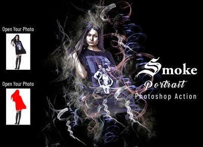 11-In-1 Smoke Photoshop Actions Bundle - Artixty