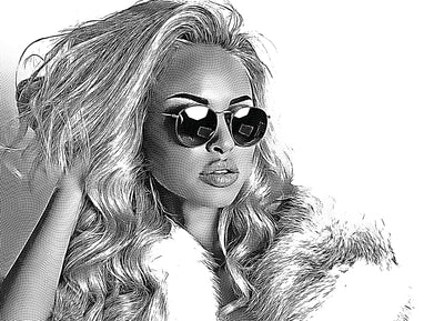 10 Engraving Effect Photoshop Actions Bundle - Artixty