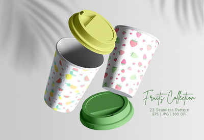 214+ Lovely Seamless Vector Patterns Bundle-Graphics-Artixty