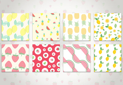 214+ Lovely Seamless Vector Patterns Bundle-Graphics-Artixty