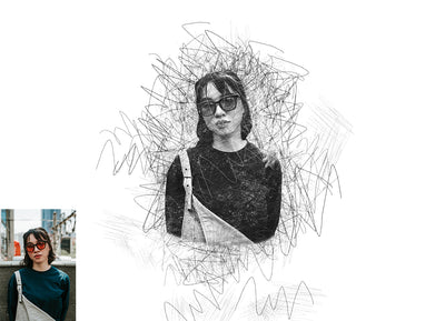 15-In-1 Drawing Effect Photoshop Actions Bundle - Artixty