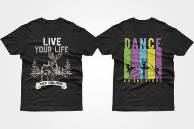 700+ Swanky T-Shirt Designs Bundle-Templates-Artixty