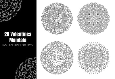 350+ Super Mandala Designs Bundle-Templates-Artixty