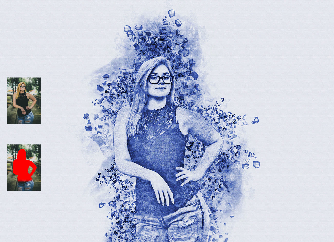 Pro Art Effect Photoshop Actions Bundle - Artixty