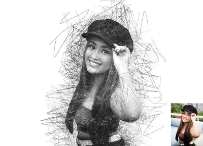 15-In-1 Drawing Effect Photoshop Actions Bundle - Artixty