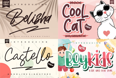 The Aristocratic Font Mega Bundle - 144 Classic Fonts-Fonts-Artixty