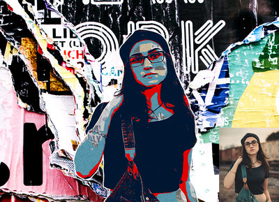 15-In-1 Drawing Effect Photoshop Actions Bundle - Artixty