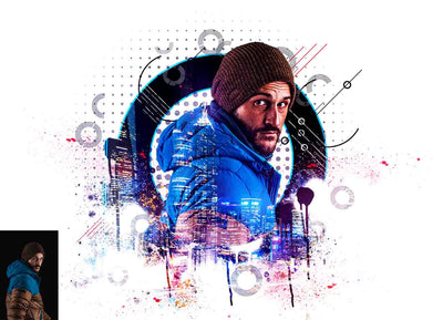 Artwork Generator Photoshop Actions Bundle - Artixty