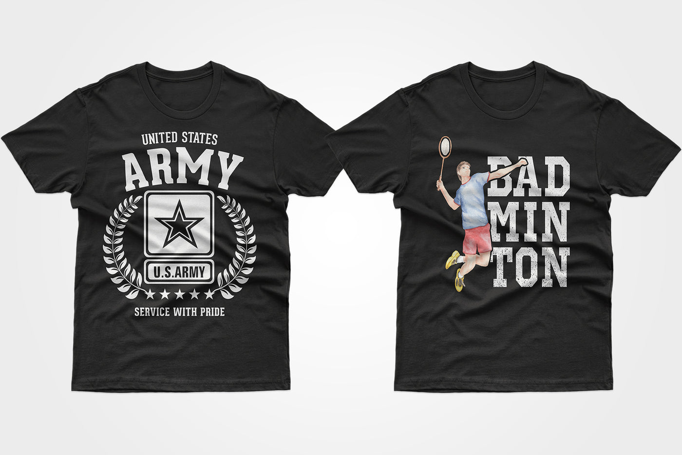 700+ Swanky T-Shirt Designs Bundle-Templates-Artixty