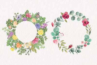 1090 Prestigious Watercolor Illustrations Bundle-Graphics-Artixty