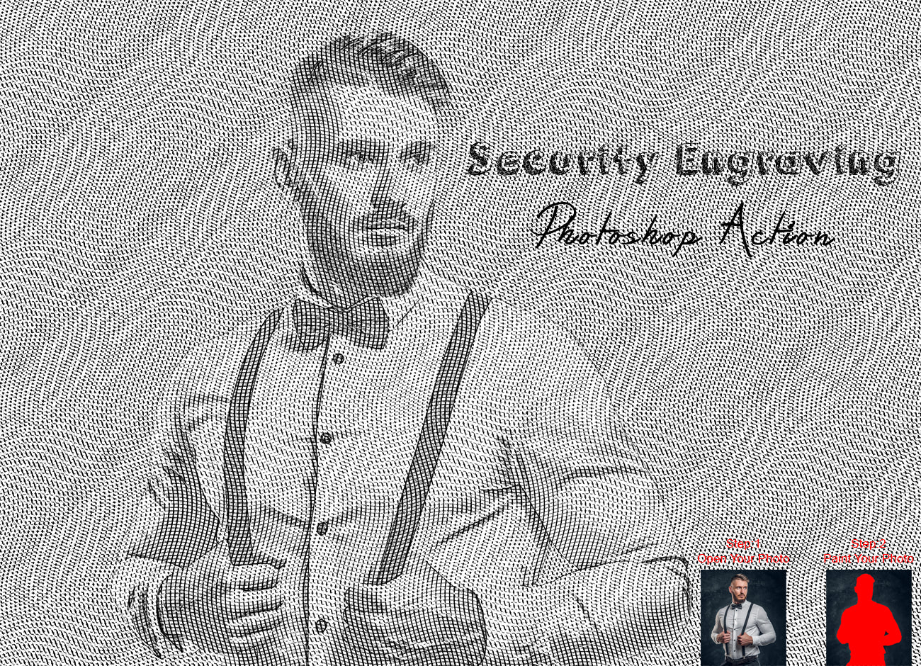 12 Mixed Art Photoshop Actions Bundle - Artixty
