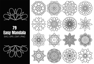 350+ Super Mandala Designs Bundle-Templates-Artixty
