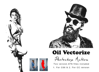 16 Vector Photoshop Actions Bundle - Artixty
