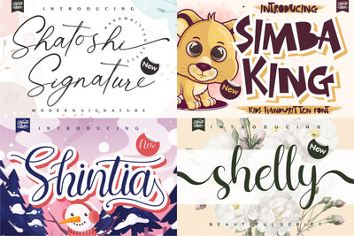The Aristocratic Font Mega Bundle - 144 Classic Fonts-Fonts-Artixty