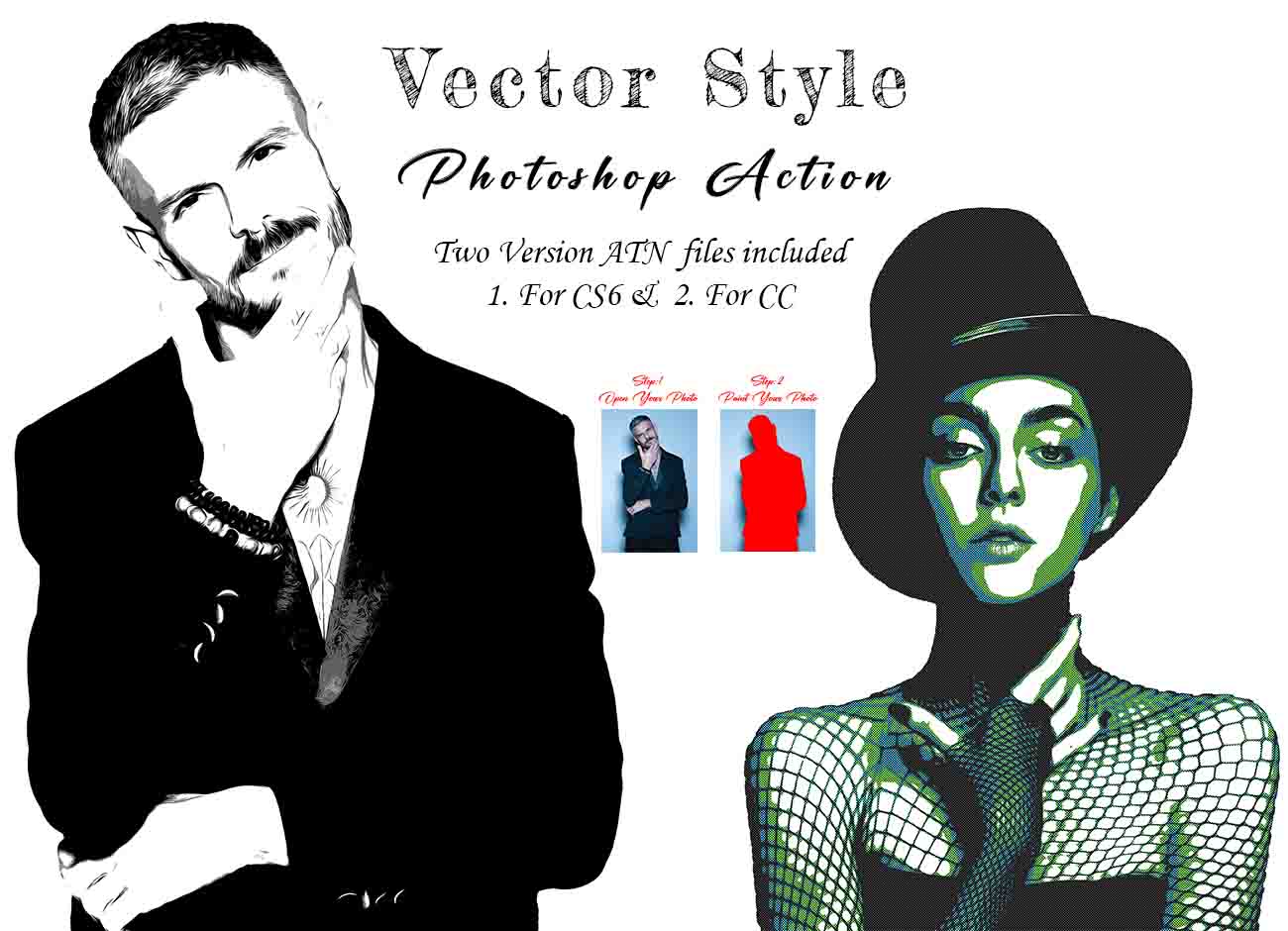 Pro Artistic Photoshop Actions Bundle - Artixty
