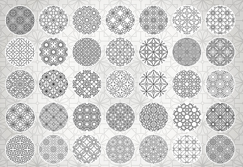 214+ Lovely Seamless Vector Patterns Bundle-Graphics-Artixty