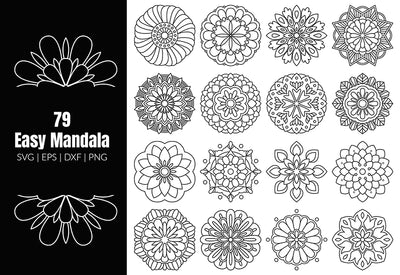 350+ Super Mandala Designs Bundle-Templates-Artixty